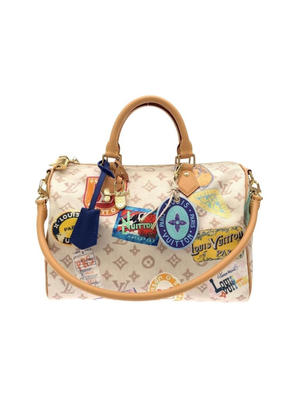 Louis Vuitton Monogram Dune Speedy Soft 30 Boston Bag